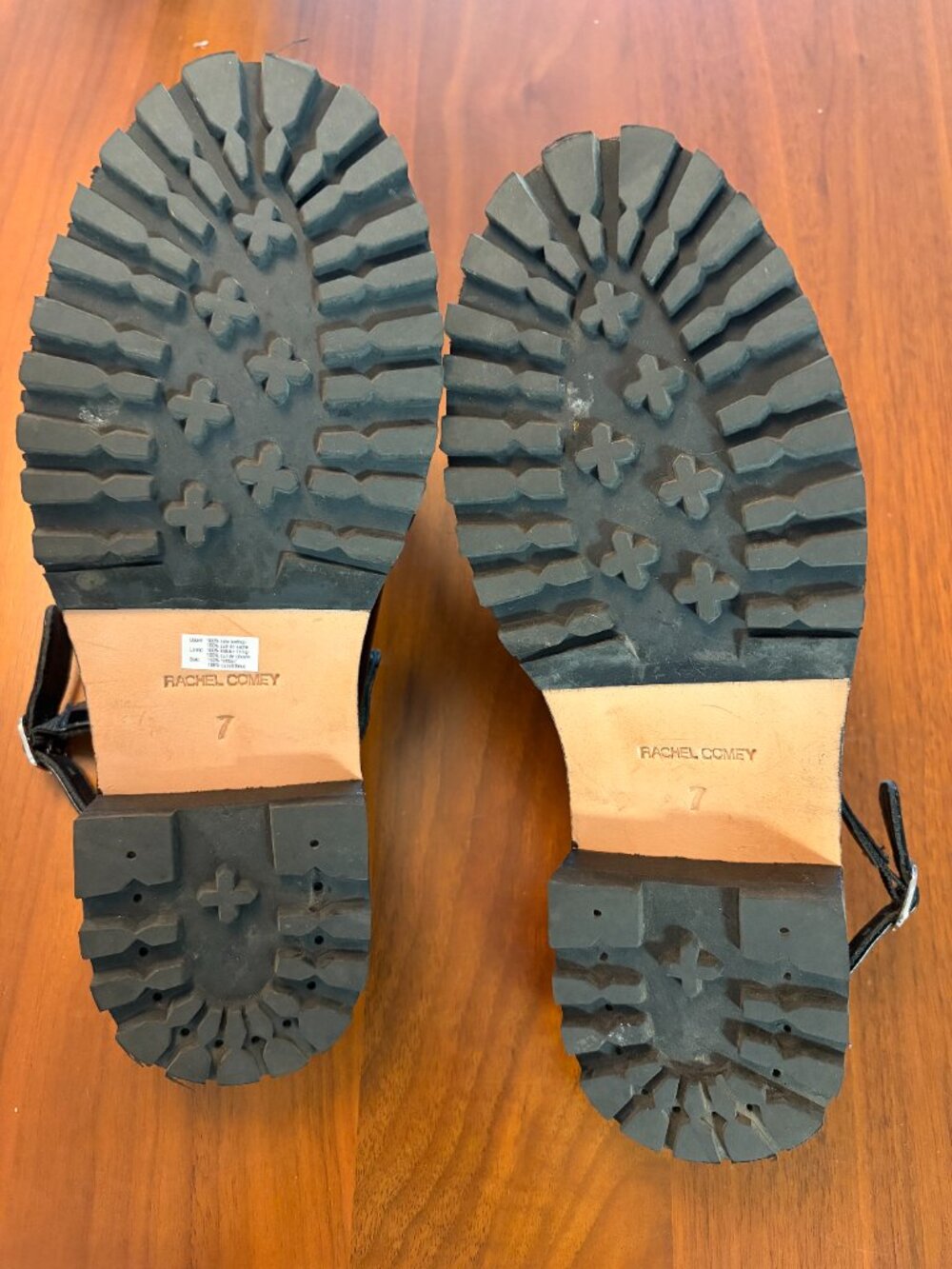 Rachel Comey Patent Black Gilly Clogs - Size 7 - Picture 4 of 4